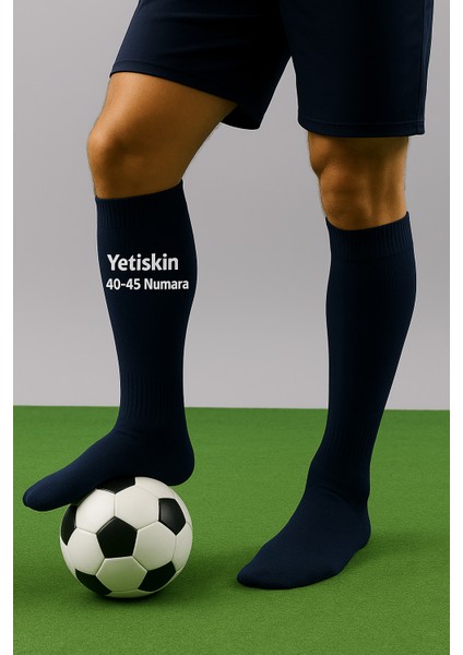 Profesyonel Yetişkin Futbol Maç Çorabı 40-45 Futbol Tozluk Halısaha Çorabı Hakem Kaleci Çorabı Konç
