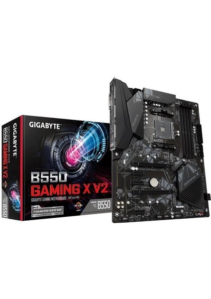 Gıgabyte B550 Gamıng x V2 Ddr4 HDMI DVI Pcıe 16X V4.0 Am4 Atx