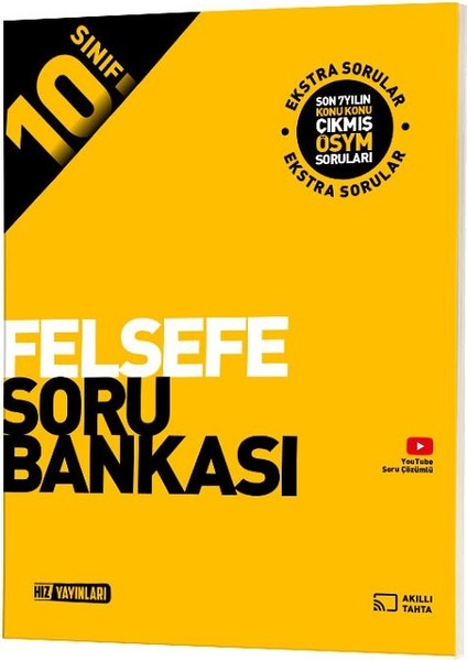 Hız 2026 10. Sınıf Felsefe Soru Bankası Çözümlü