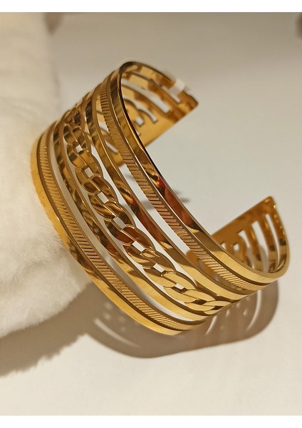 Gold Renk Lüks Figürlü Gösterişli Bileklik fiyatları