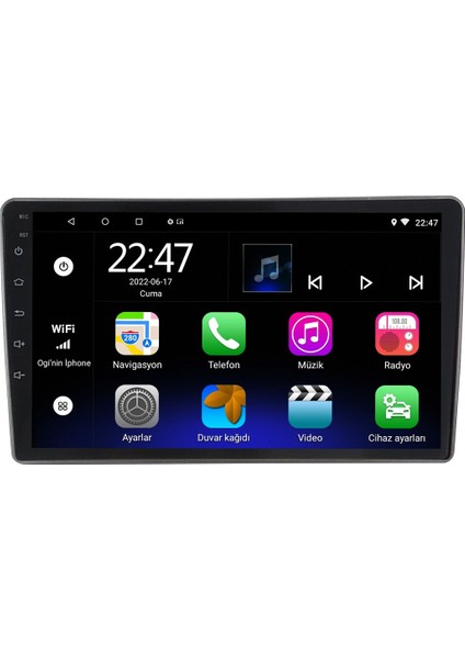 Peugeot 407 Android 14 Carplay Navigasyon Multimedya - 4gb Ram 64GB HDD - CLLG24043