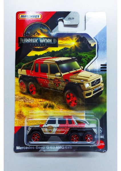 Mercedes-Benz G 63 Amg 6x6 ( Jurassic World Rebirth ) Özel Seri Model Araç