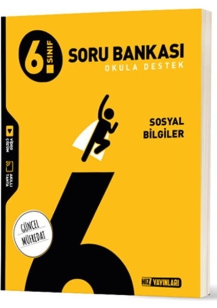Hız 2026 6. Sınıf Sosyal Bilgiler Soru Bankası Yeni Maarif Modele Uygun