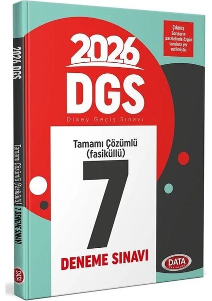 Data 2026 Dgs 7 Deneme Çözümlü