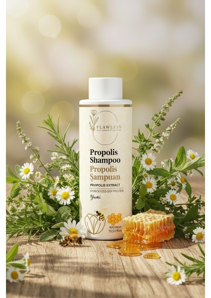 Propolis Şampuan Anadolu Propolisi Içeren Japon Formül (Tüm Saç Tipleri Için Onarıcı ve Besleyici)