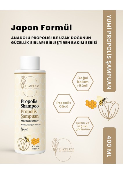 Propolis Şampuan Anadolu Propolisi Içeren Japon Formül (Tüm Saç Tipleri Için Onarıcı ve Besleyici) modelleri