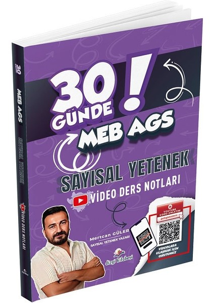 Dizgi 2026 Kitap Meb-Ags 30 Günde Sayısal Yetenek Video Ders Notları