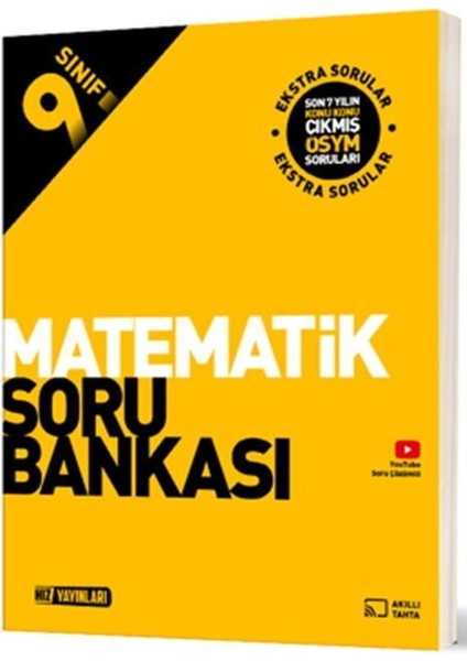 Hız 2026 9. Sınıf Matematik Soru Bankası