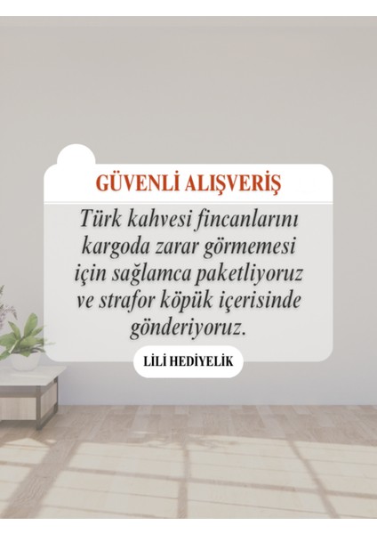 Kalp ve Kedi Baskılı 4'lü Türk Kahvesi Fincanı Fincan Seti fiyatları