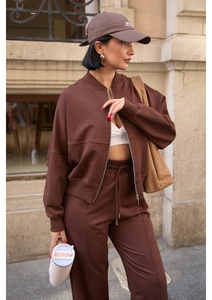 Çimalı Fermuar Detay 2 Iplik Eşofman Takım fiyatları