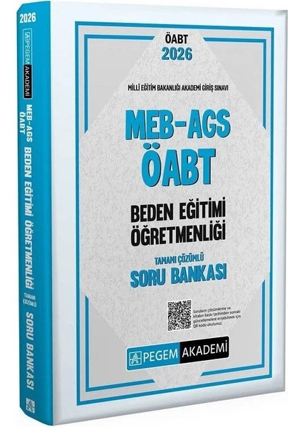 Pegem 2026 Öabt Meb-Ags Beden Eğitimi Öğretmenliği Soru Bankası Çözümlü