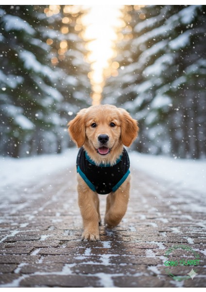 Sarı Kedi Baskılı Kışlık Siyah Kedi Köpek Kıyafeti Elbisesi modelleri
