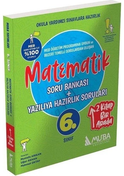 Muba 2026 6. Sınıf Matematik Mutlak Başarı Soru Bankası + Yazılıya Hazırlık Soruları