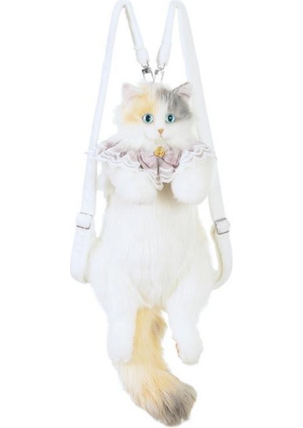 Bear & Deer Pelüş Kedi Şeklinde Sırt Çantası – Sarı (Büyük Boy) - BD-CAT001 fiyatları