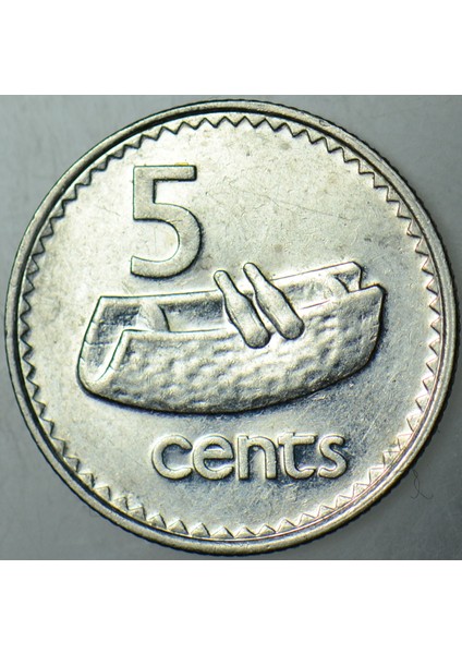 Fiji 5 Cent 1992 Kraliçe Iı. Elizabeth 19.4 Mm. fiyatları