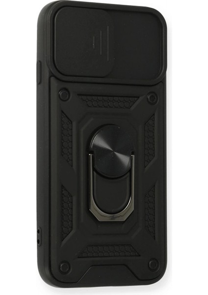 iPhone 6 Kılıf Pars Lens Yüzüklü Silikon - Siyah fiyatları