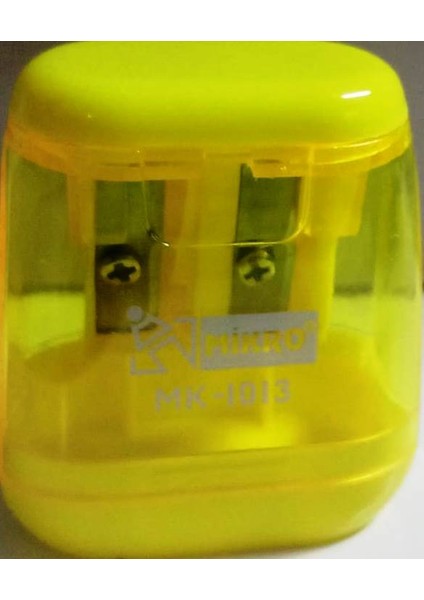 Mk 1013 2 Bıçaklı Hazneli Kurumalı Kalemtraş 3Lİ SET