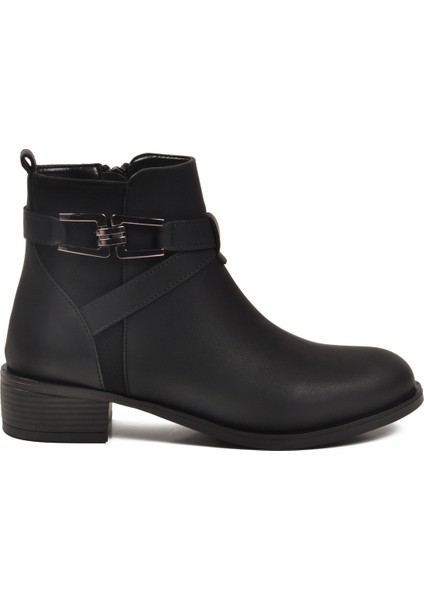 Siyah Zümrüt Içi Kürklü Fermuarlı Kaymaz Kadın Bot 547819 Z fiyatları