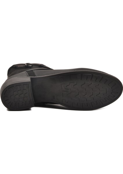 Siyah Zümrüt Içi Kürklü Fermuarlı Kaymaz Kadın Bot 547819 Z indirimleri