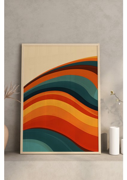 Ahşap Çerçeveli Mdf Tablo Seti Salon ve Oturma Odası Için ÇT3093 23 x 32 fırsatları