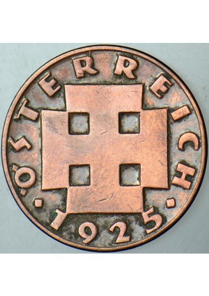 Avusturya 2 Groschen 1925. modelleri