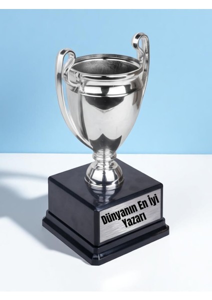 Dünyanın En Iyi Yazarı Baskılı Yazara Ödül Başarı 23 cm Şampiyonluk Kupası Hediyesi