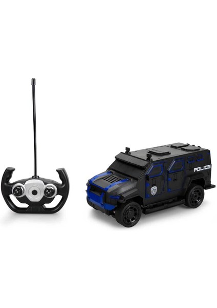 1:16 Uzaktan Kumandalı Işıklı Polis Panzer