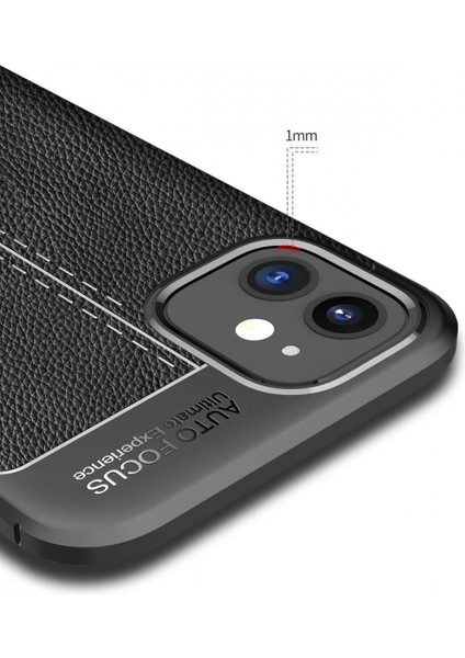 iPhone 12 Mini Kılıf Auto Focus Kapak - Lacivert fırsatları