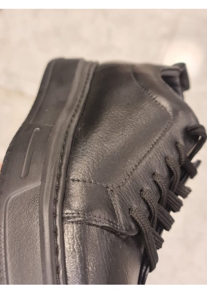 Hakiki Deri Sneaker Kalın Kaymaz Taban 2 Renk Anılbey Garantili Hakiki Deri indirimleri