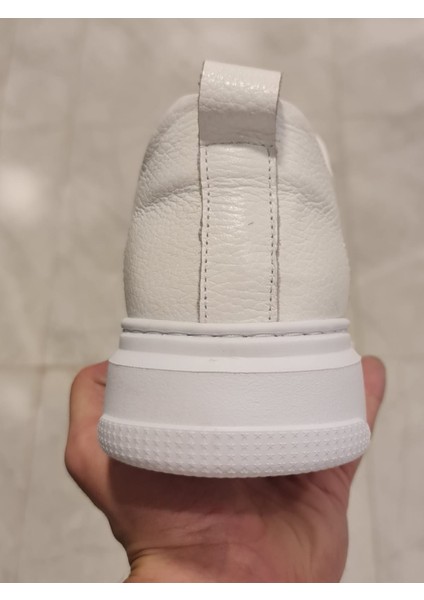 Hakiki Deri Sneaker Kalın Kaymaz Taban 2 Renk Anılbey Garantili Hakiki Deri modelleri