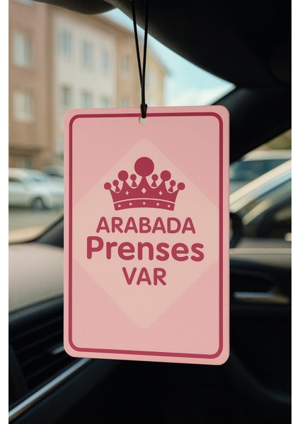 Maça As ve Arabada Prenses Var - Ikili Oto Kokusu - Dekoratif Araç Kokusu ve Aksesuarı modelleri