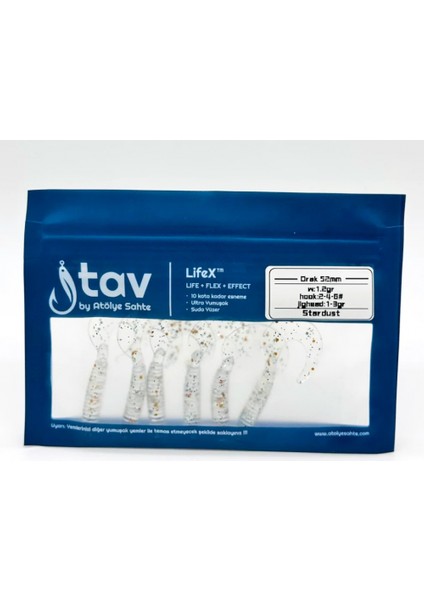 Orak 52MM 6’lı Paket Stardust