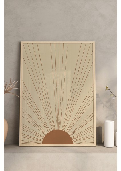 Ahşap Çerçeveli Mdf Tablo Seti Salon ve Oturma Odası Için ÇT3095 23 x 32 indirimleri