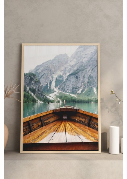 Ahşap Çerçeveli Mdf Tablo Seti Salon ve Oturma Odası Için ÇT3091 23 x 32