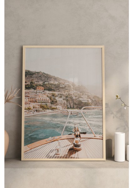 Ahşap Çerçeveli Mdf Tablo Seti Salon ve Oturma Odası Için ÇT3097 23 x 32