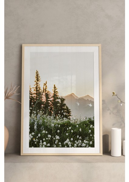 Ahşap Çerçeveli Mdf Tablo Seti Salon ve Oturma Odası Için ÇT3091 23 x 32 fırsatları