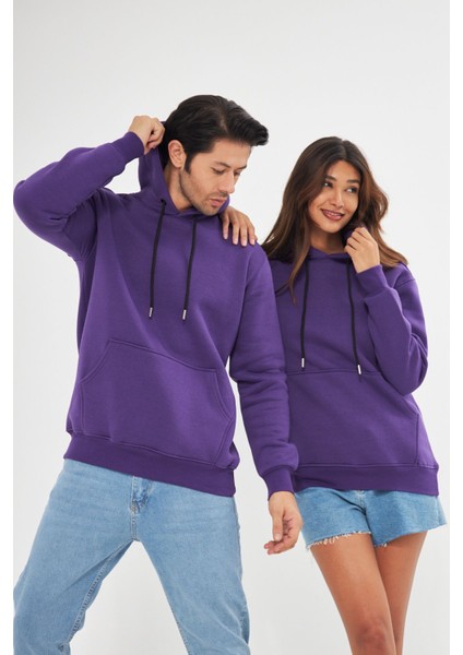 Unisex Oversize Kanguru Cepli Sweatshirt modelleri