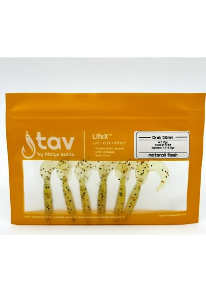 Orak 52MM 6’lı Paket Motor Oil Flash (Uv)