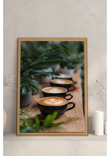 ☕ Coffee Moments – 3’lü Çerçeve Görünümlü Tablo Seti (3 Ebat Seçeneği) CRVS1001 13 x 17 modelleri