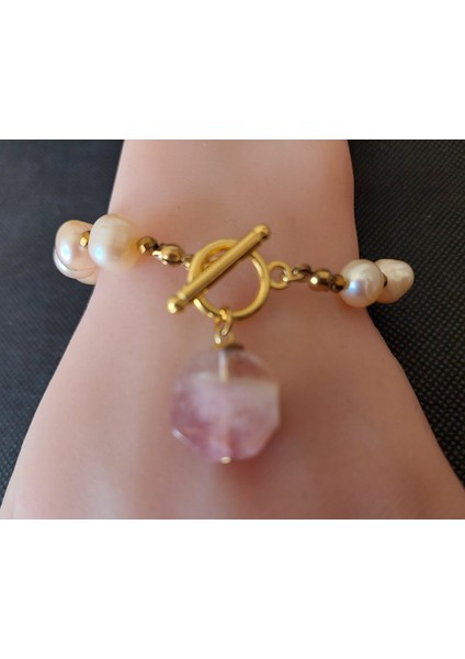 Doğal Inci Bileklik, O T Kapama, Florit Taşlı fiyatları