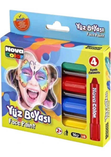 Yüz Boyasi ()4'lü Set)