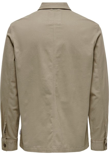 Onsdıego Twıll Ls Chore Overshırt Erkek Kahverengi Uk Gömlek - 22030121 fiyatları