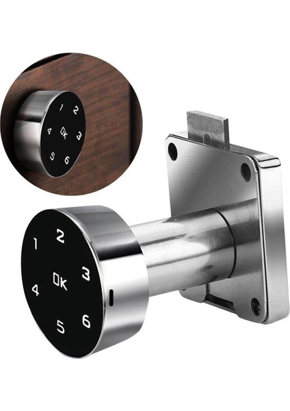 PM-26730 Çekmece Dolap Kilidi Dijital Numaralı Standart