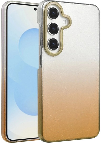 Samsung Galaxy A25 5g Glossy Kapak - Çöl Titanyum