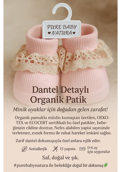 Fitilli Dantelli Bebek Patik Çorap fiyatları