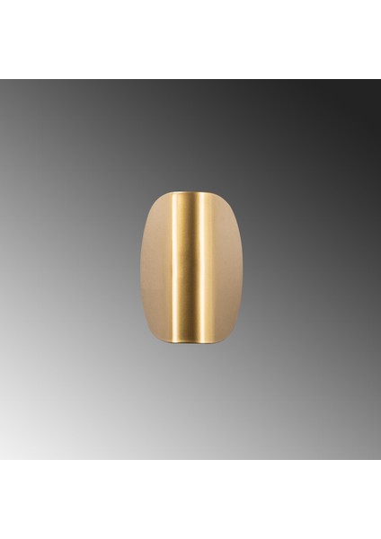 Modern Led'li Aplik Parlak Gold Ambiyans Tekli Duvar LED Aydınlatma, 3000K Sarı Işık HEYBE-13624 indirimleri