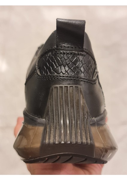 Hakiki Deri Esnek Taban Desenli Sneaker Anılbey Garantili modelleri