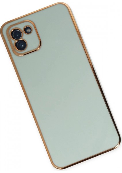 Samsung Galaxy A03 Kılıf Volet Silikon - Açık Yeşil modelleri