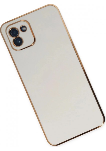 Samsung Galaxy A03 Kılıf Volet Silikon - Beyaz modelleri