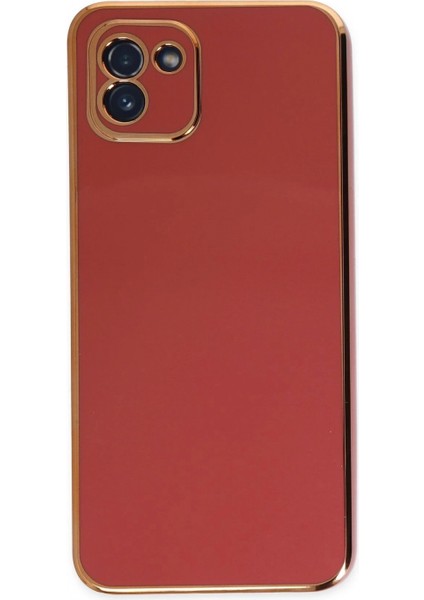 Samsung Galaxy A03 Kılıf Volet Silikon - Kırmızı fiyatları